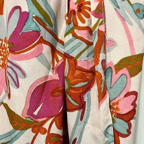 Julia Jordan flowy floral maxi sz 2 - Picture 4 of 6